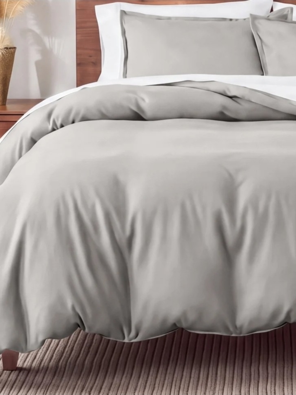 Bare Queen Duvet Cover 100% Cotton Flannel